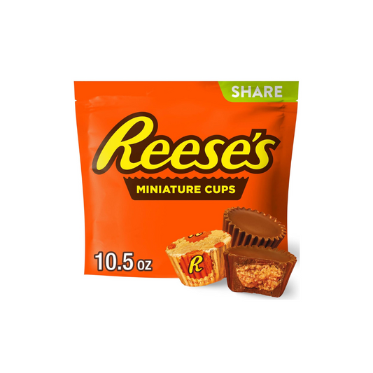 Hershey's Reese's Peanut Butter Miniature Cups Sharing Bag 297g