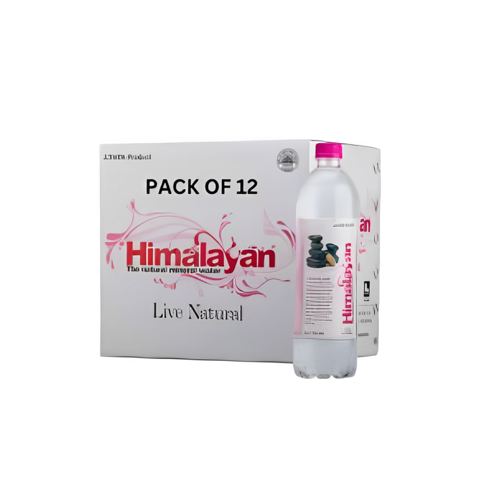 Himalayan Natural Mineral Water 750 ml Imported ( Pack of 12 Bottles)