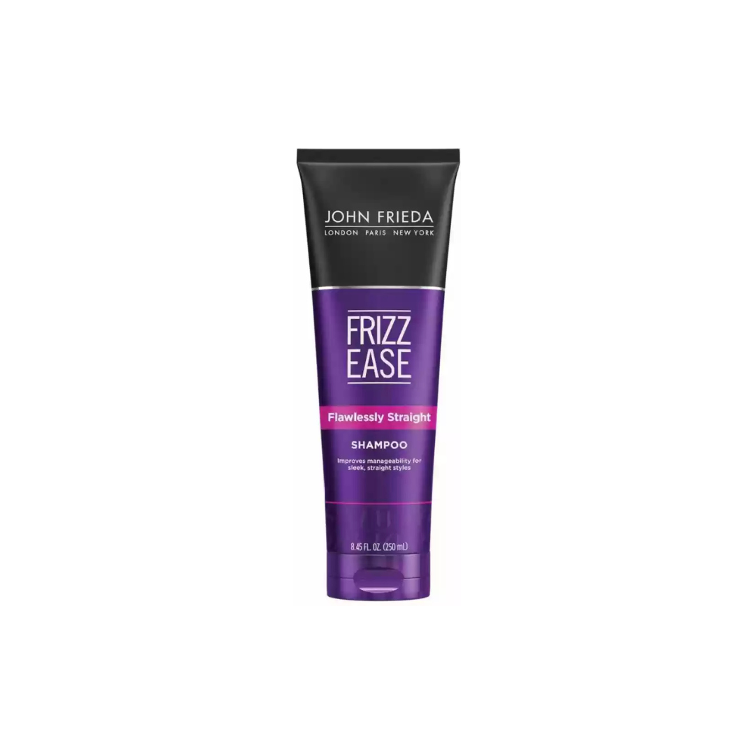 JOHN FRIEDA Ease Flawlessly Straight Shampoo, 8.45 Ounces  (250 ml)