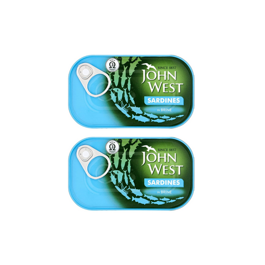 John West sardine in brine 120g (Pack of 2)