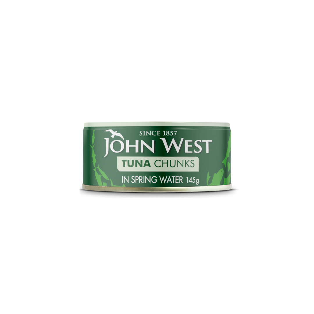 John west tuna chunks in spring water 145g