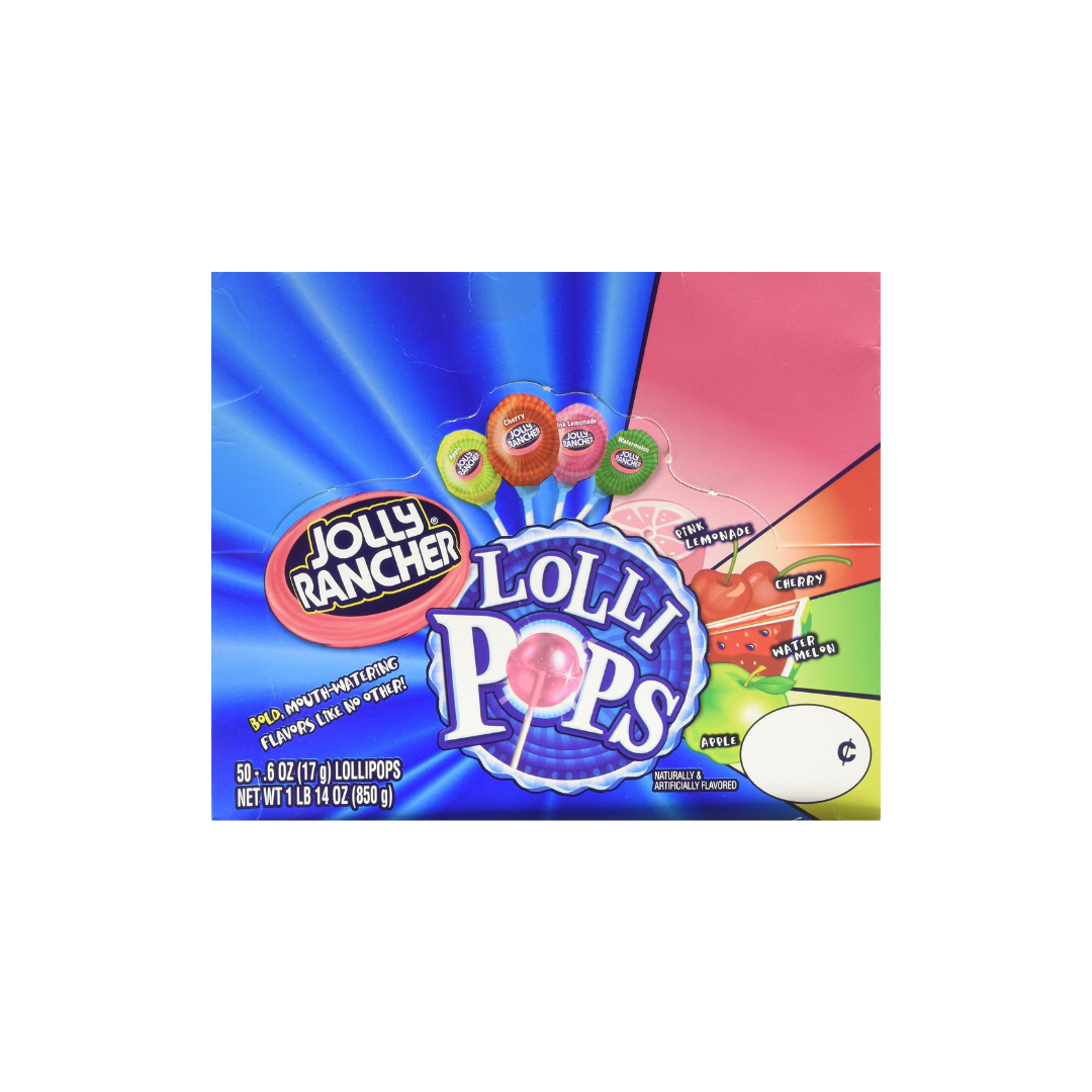 Jolly Rancher Lollipops, Original Flavors (50-Count box) 