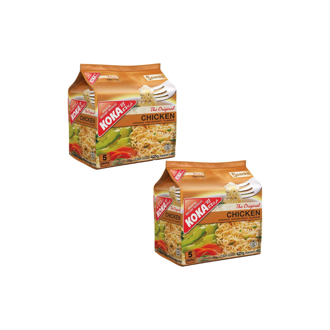 Koka Chicken Oriental Instant Noodles 10 Packs 85g (5 X 2)