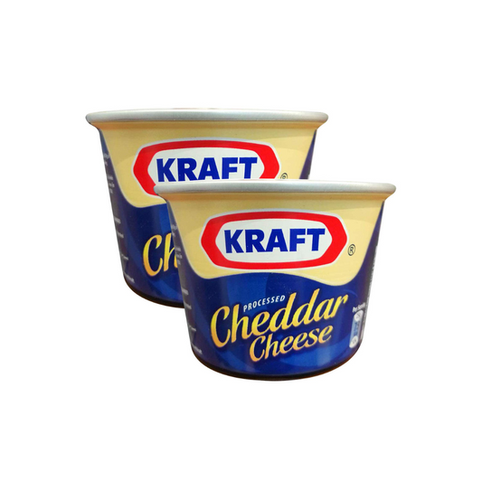 Kraft Cheddar Cheese, 190g (Pack of 2)