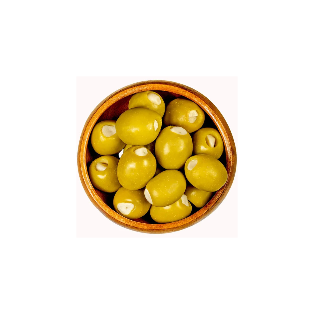 LARGE OLIVES STUFFED WITH GARLIC CLOVES 1.9KG 