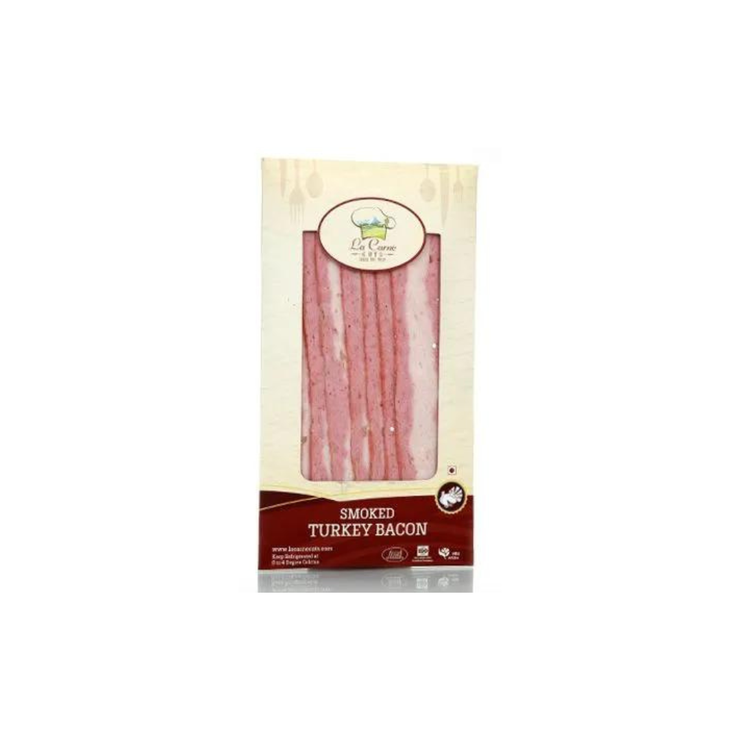 La Carne Smoked Turkey Bacon 180g 