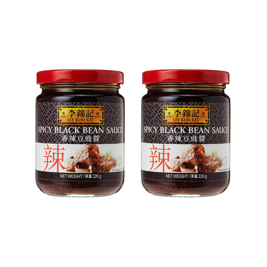 Lee Kum Kee Spicy Black Bean Sauce, 226 g (PACK OF 2)