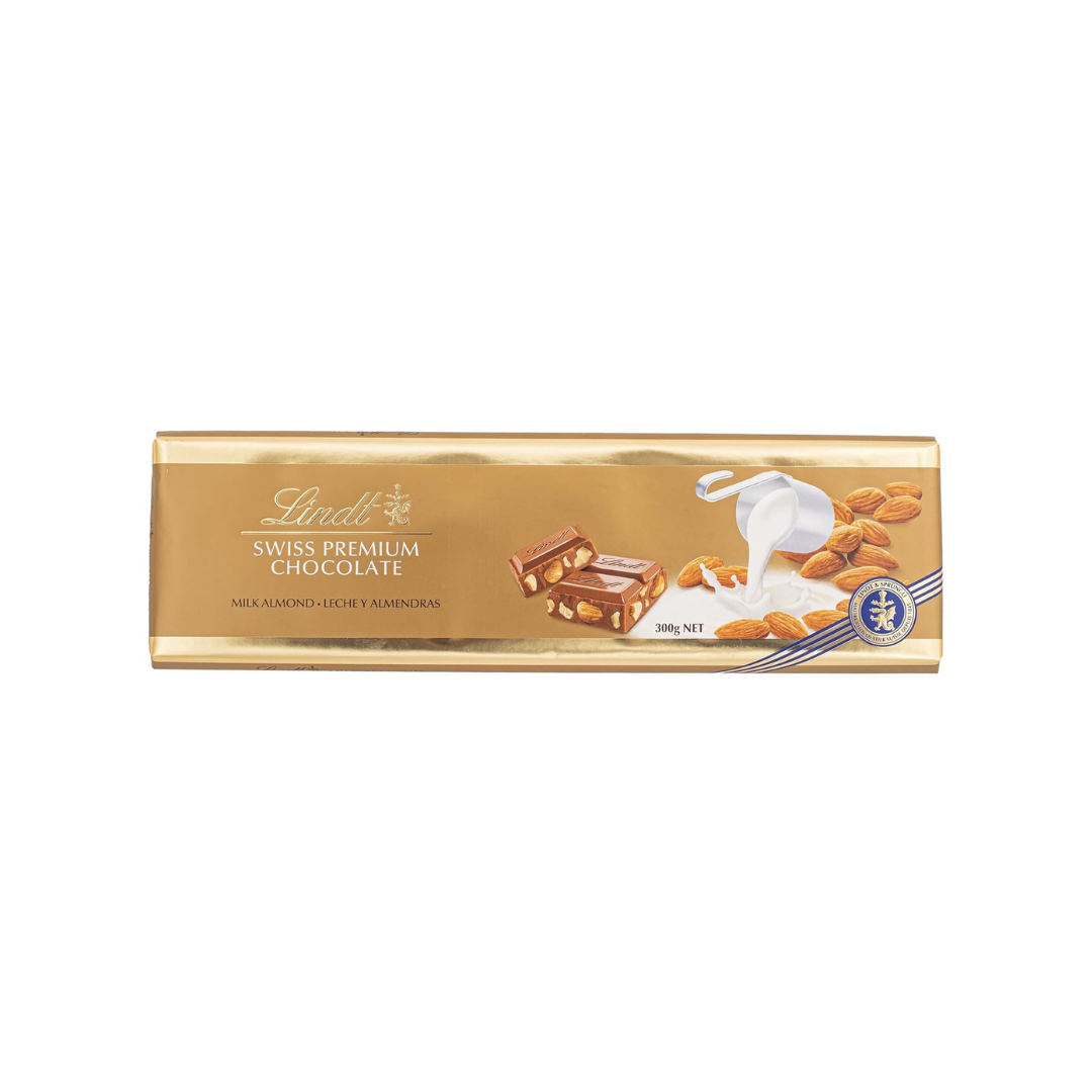 Lindt Gold Tab Chocolate Almond Milk, 300g