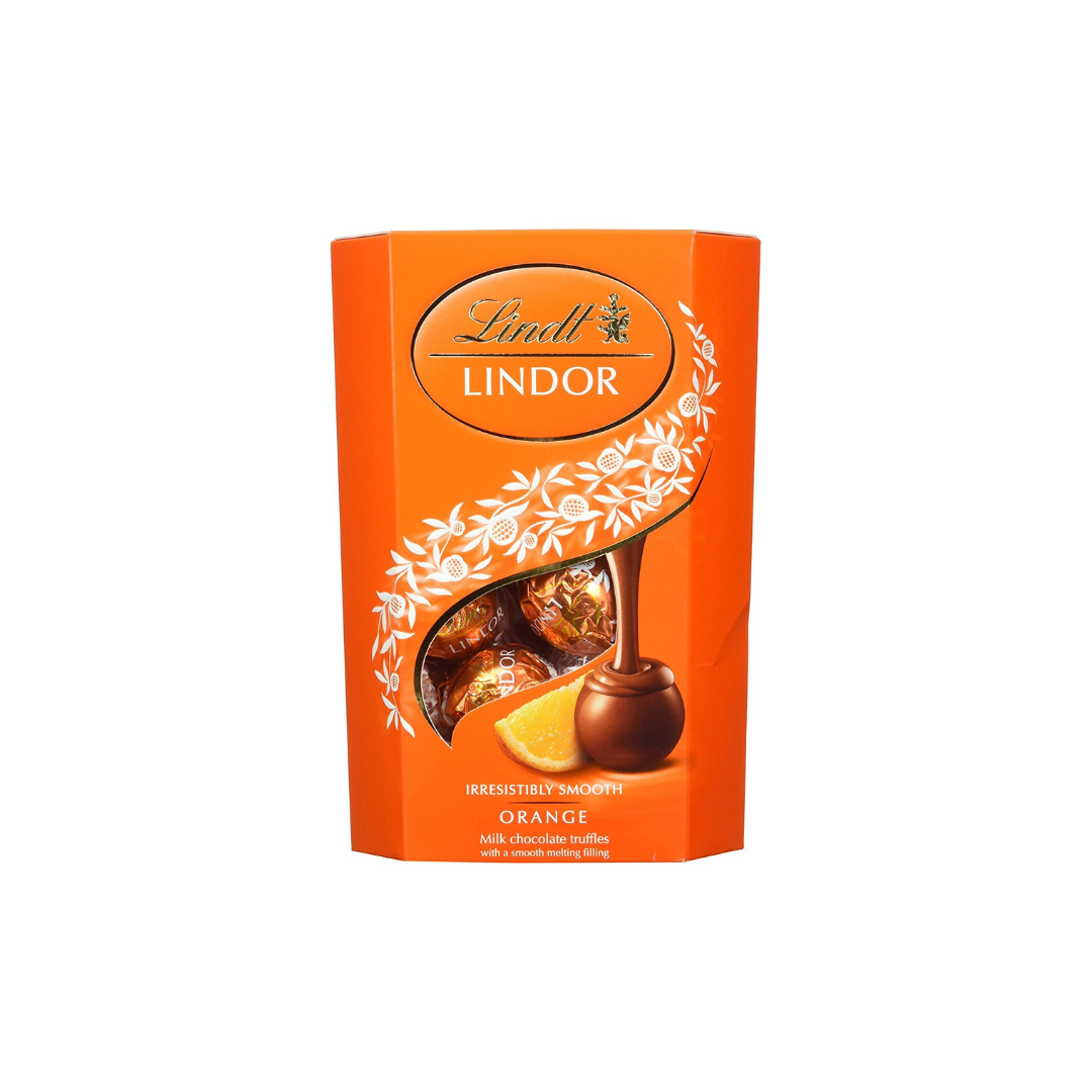 Lindt Lindor Milk Orange Truffles 200g