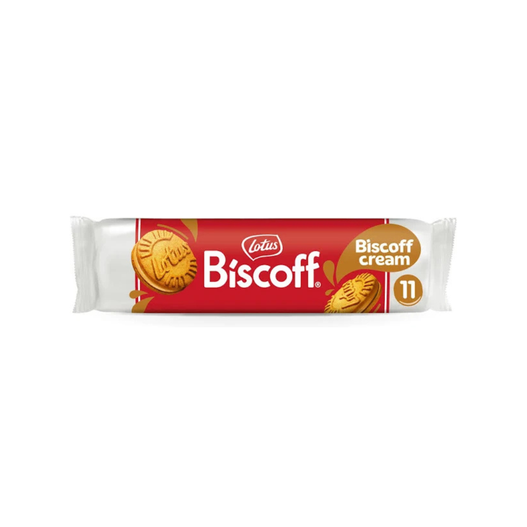 Lotus Biscoff Cream Sandwich Cookies 110g