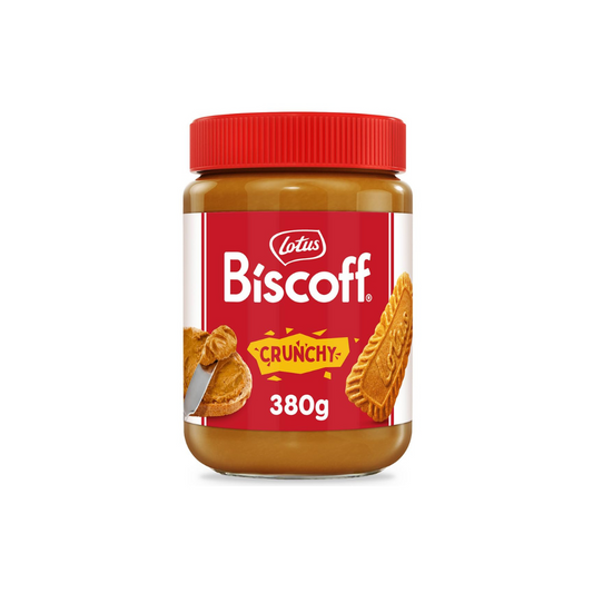 Lotus Biscoff Crunchy Biscuit Spread, 380g