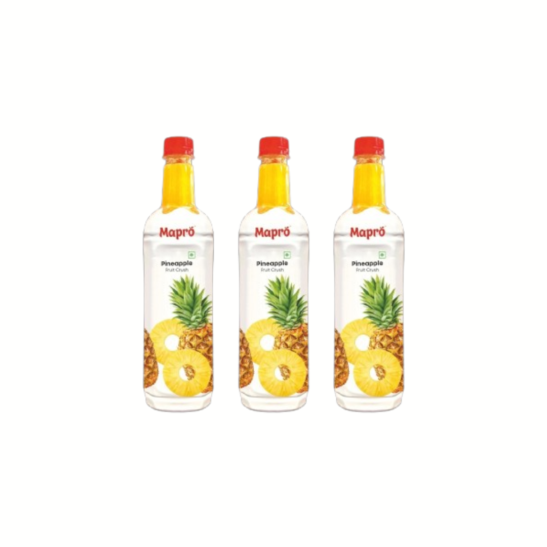 Mapro Pineapple Crush 750ml (Pack of 3) 