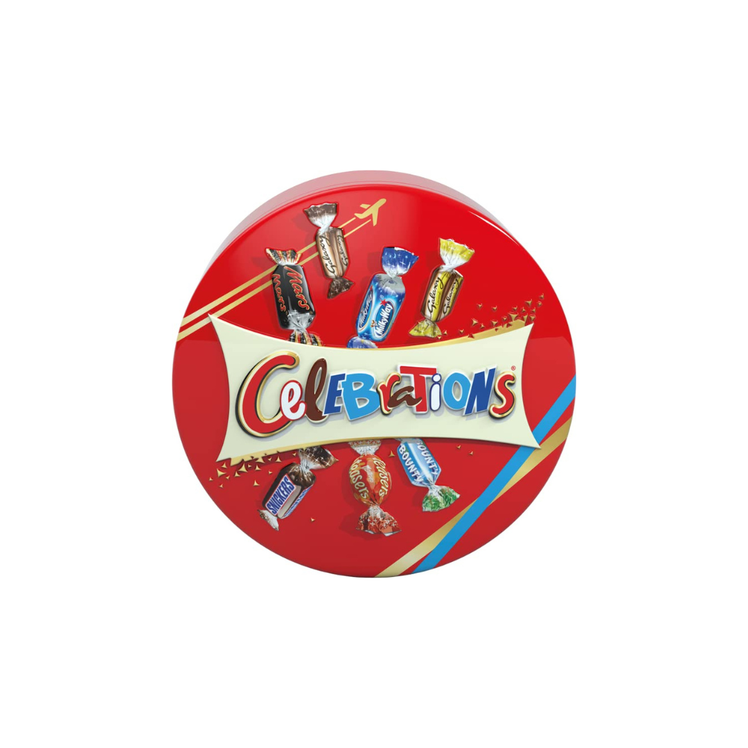 Mars Chocolate Mars Celebration An Assortment Of Milk Chocolates Tin 165g