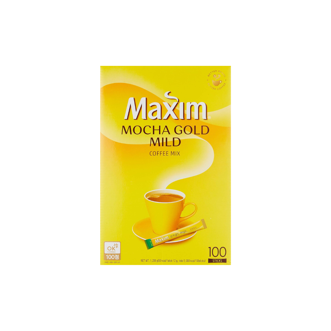 Buy Maxim Mocha Gold Mild Coffee Mix - 100 Sticks, 1200g - Luckystore.in