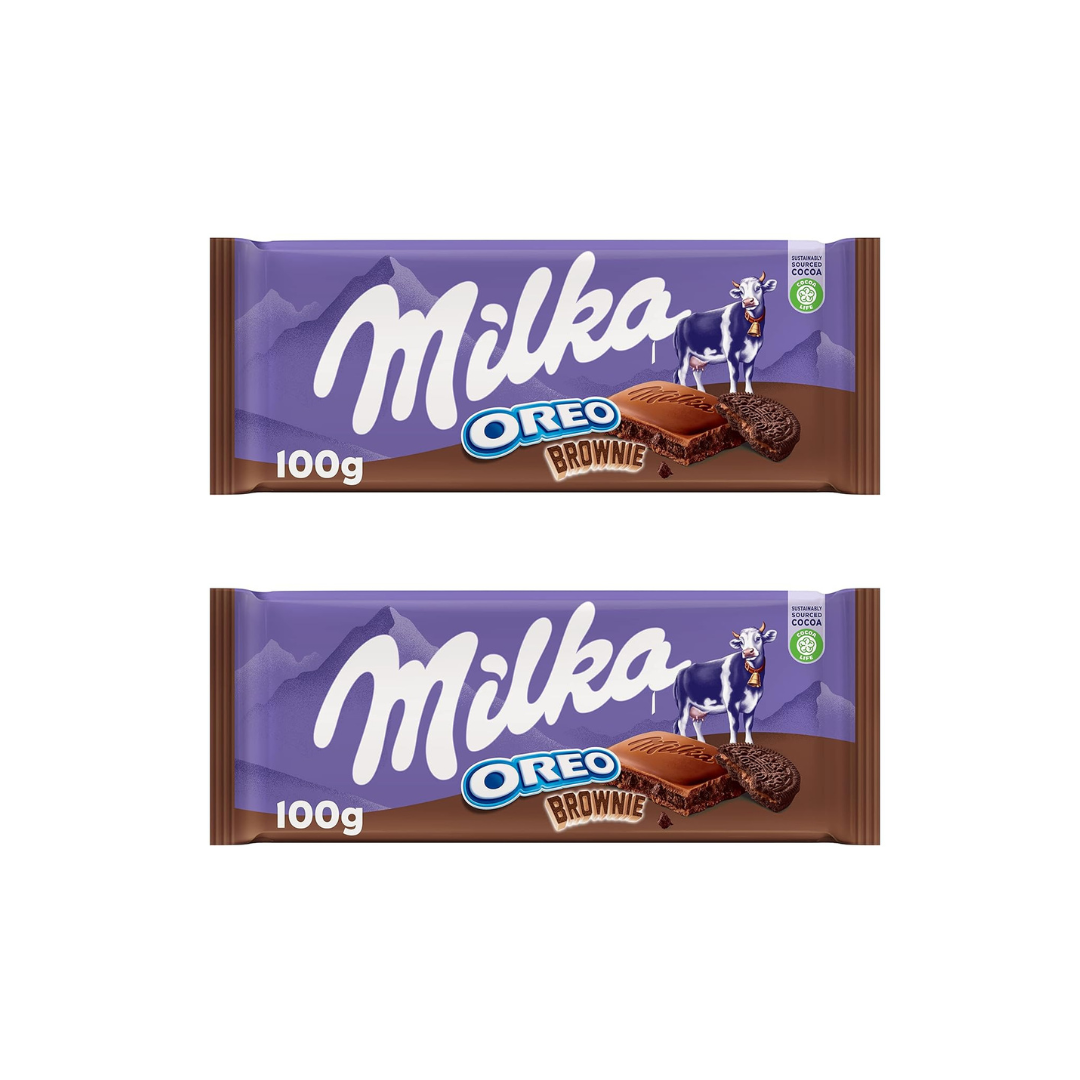 Milka Oreo Brownie New 100g (Pack Of 2) 