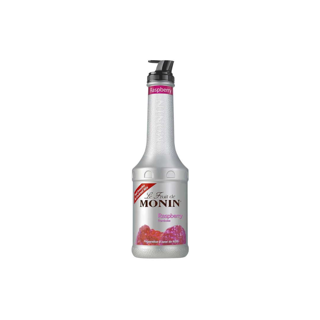 Monin Raspberry Fruit Puree, 1 Ltr