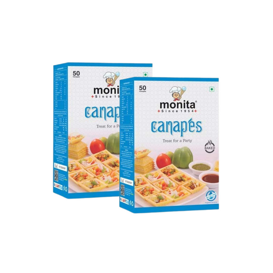 Monita Canapes, 50pcs (Pack of 2)