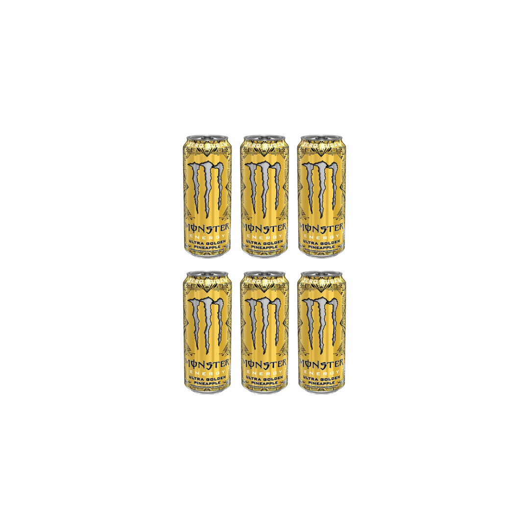 Monster Energy Ultra Golden Pineapple 500g (Pack of 6)