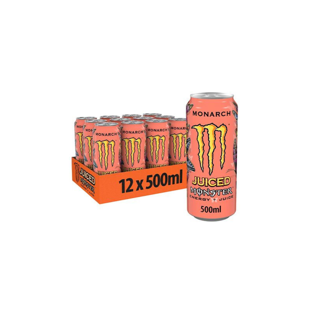 Monster Monarch Imported, 500ml (Pack of 12) 