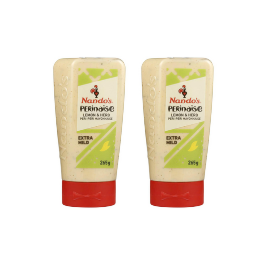 
Nando's Perinaise Peri-Peri Mayonnaise Extra Mild 265g (Pack of 2)
