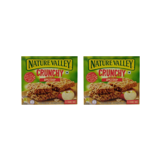 Nature Valley Crunchy Granola Bars Apple Crisp Box 210g (Pack of 2)