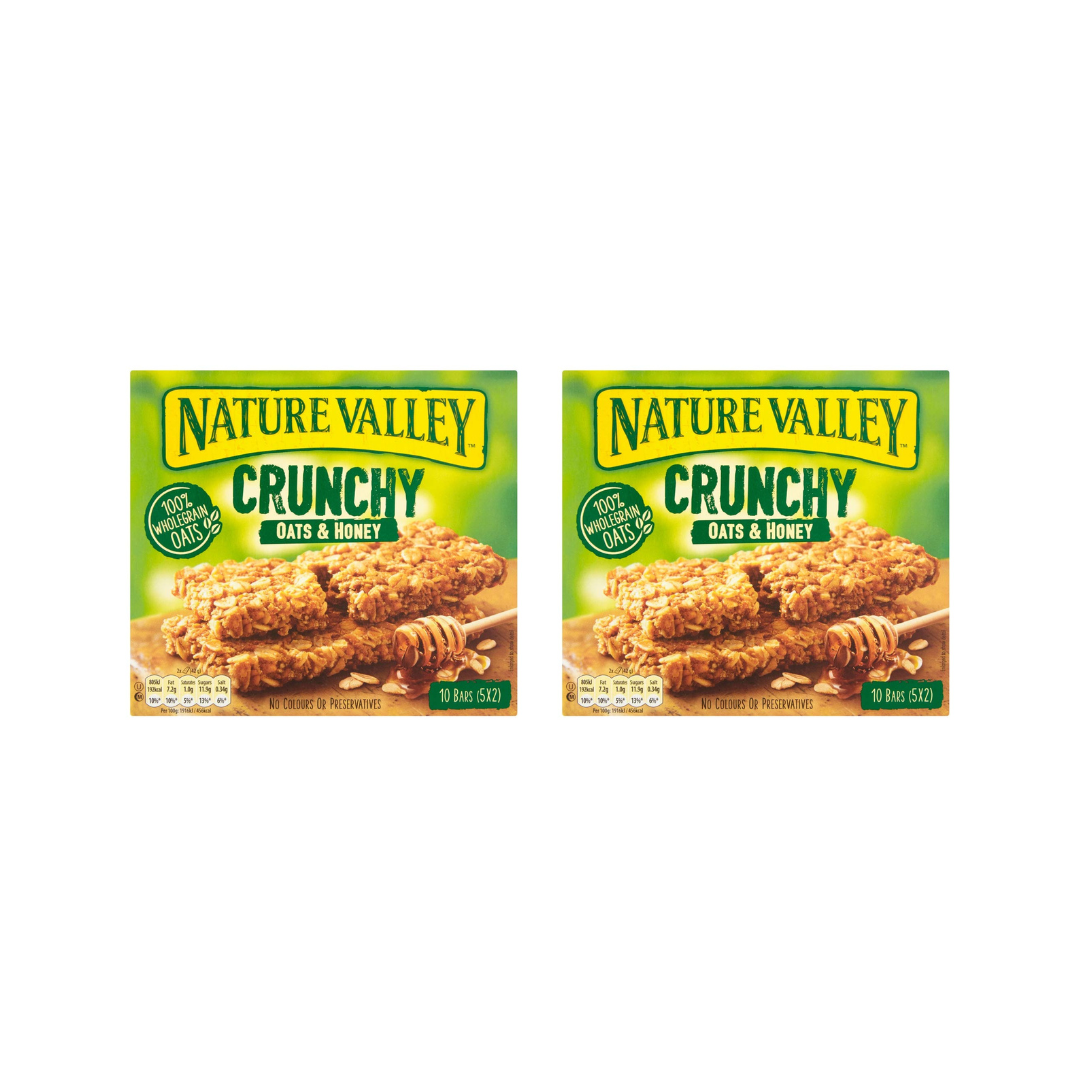 Nature Valley Oats & Honey Cereal Bars 210g (Pack of 2)