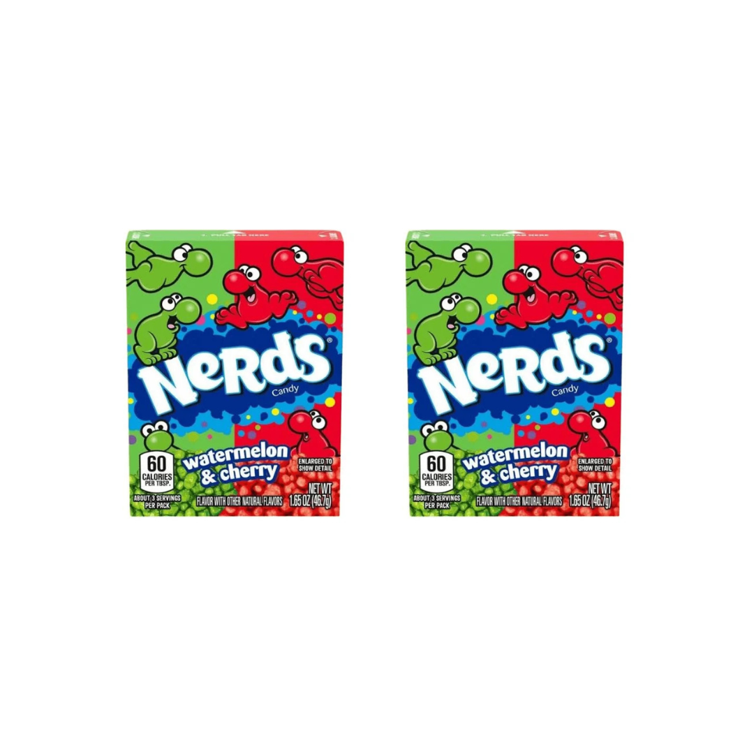 Nerds Cherry & Melon 46.7g (Pack of 2)