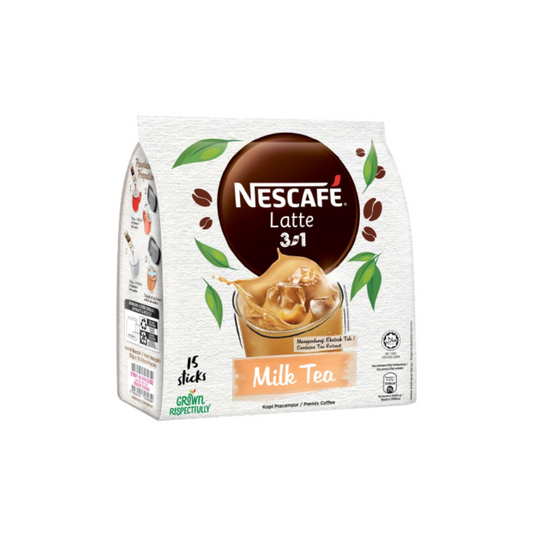 Nescafe Latte 3 in 1 Milk Tea, 15 Sticks 450g