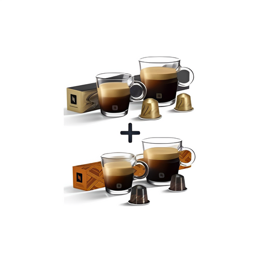 Nespresso Kahawa Ya Congo 10 pods + Nespresso Master Origin Nicaragua, 10 Pods (Combo Pack)