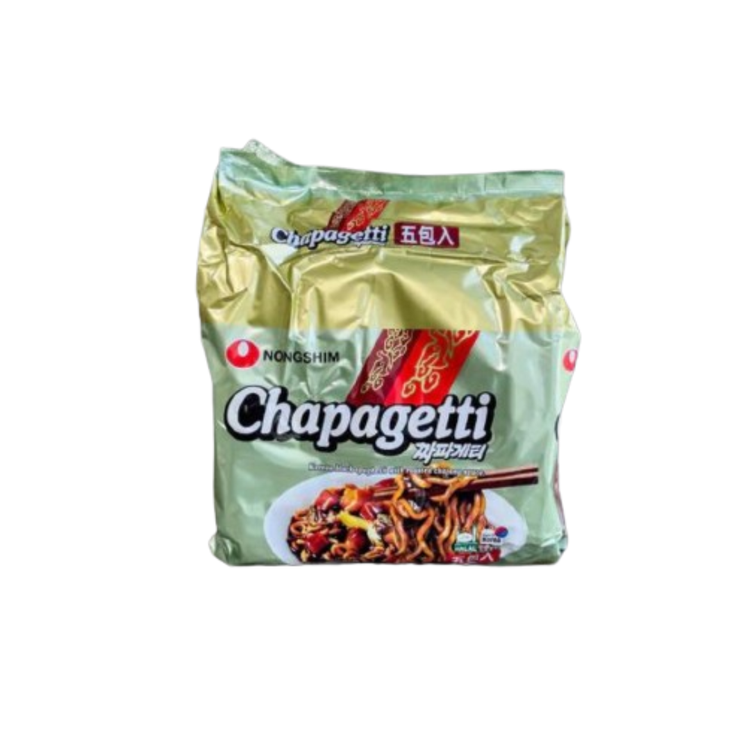 Nongshim Chapagetti Chajang Noodle 140g (Pack of 5)