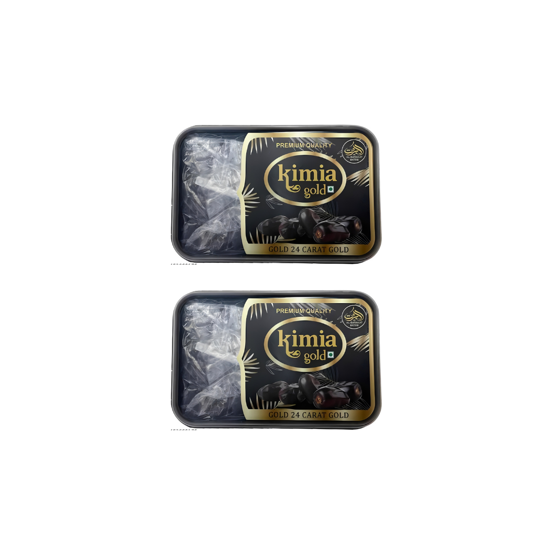 ORIGINAL KIMIA GOLD 24 CARAT GOLD 500gm DATES (PACK OF 2)