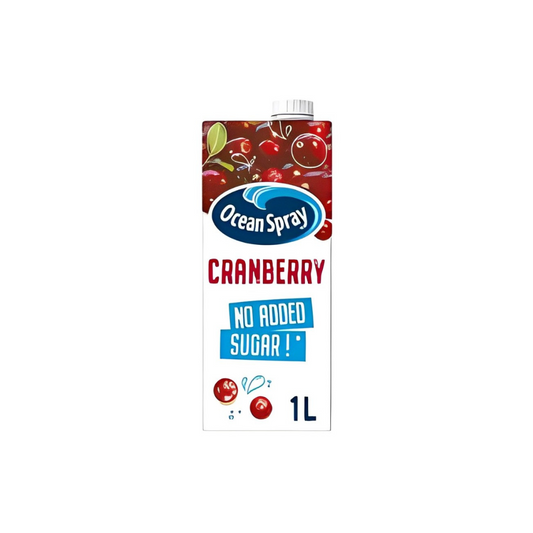 Ocean Spray Sugar Free Cranberry Juice 1lt (NO ADDED SUGAR)