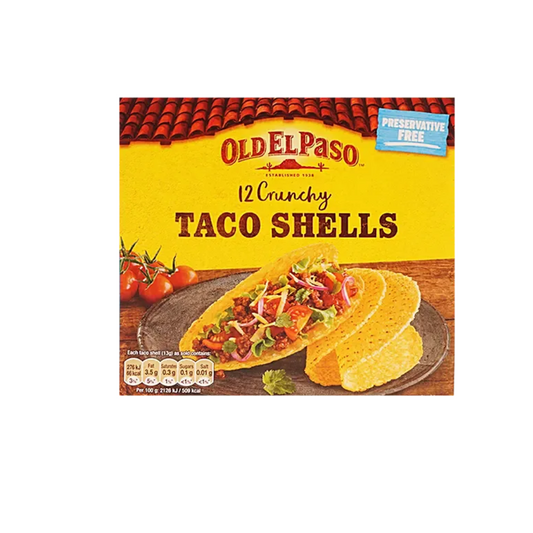 Old El Paso Taco Shells 156g