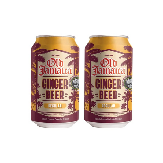 Old Jamaica Ginger Beer Drink imported 330ml (Pack of 2)