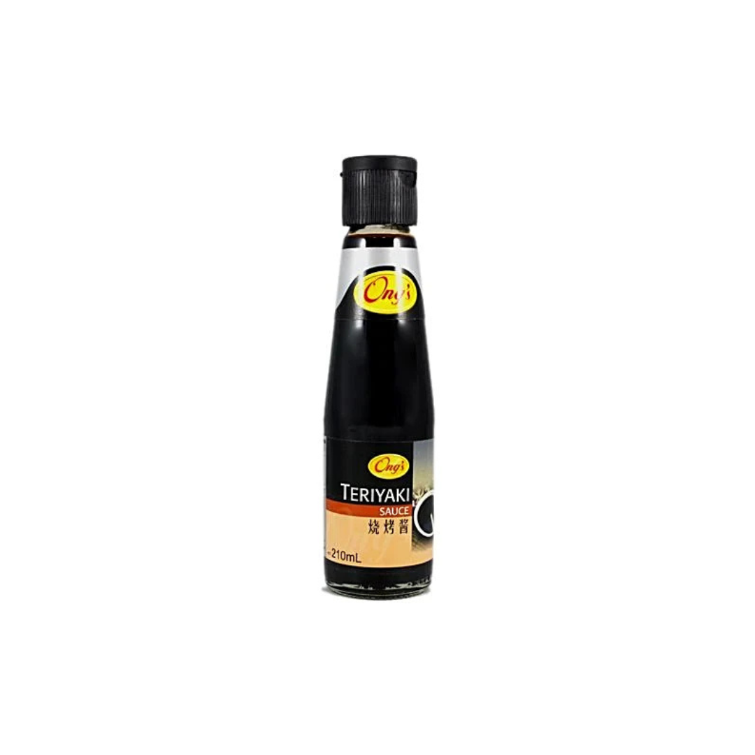 Ongs Teriyaki Sauce, 210 ml Bottle