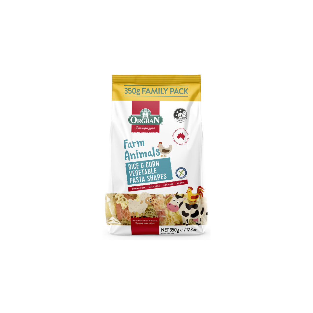 Orgran Farm Animals Pasta 350g 