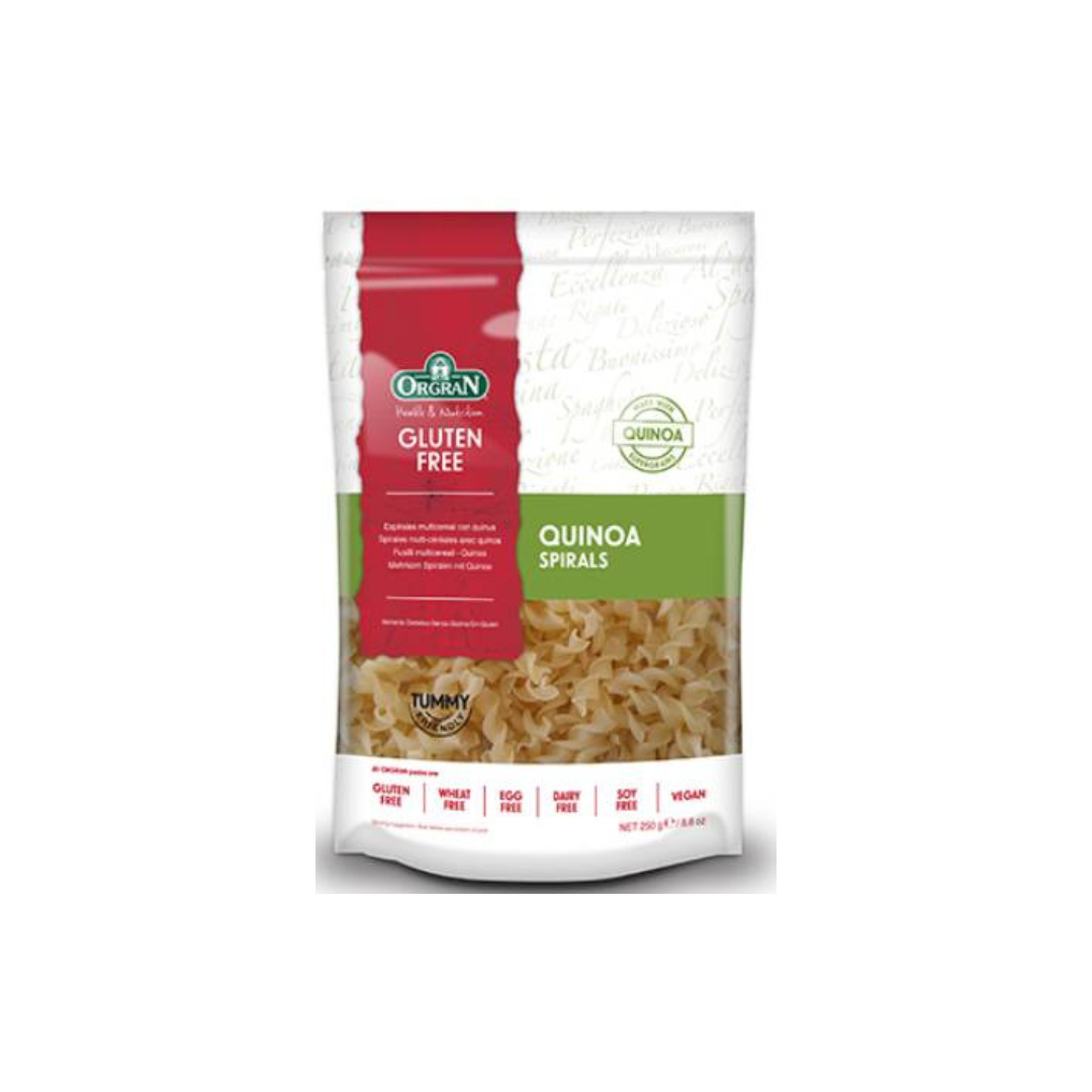 Orgran Quinoa Pasta Spirals, 250G