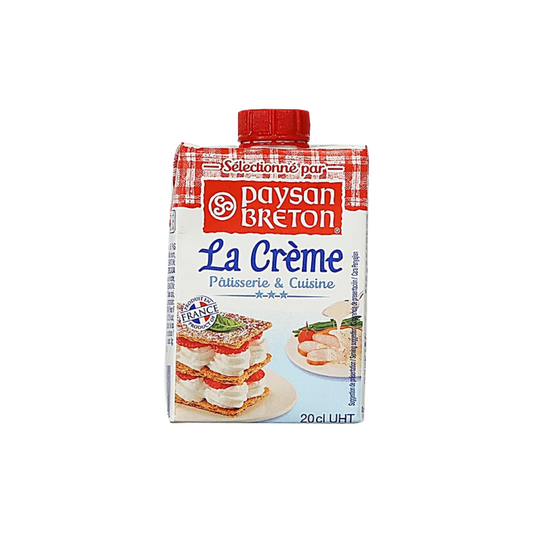 Paysan Breton French Whipping Cream, 200ml (Pack of 3)