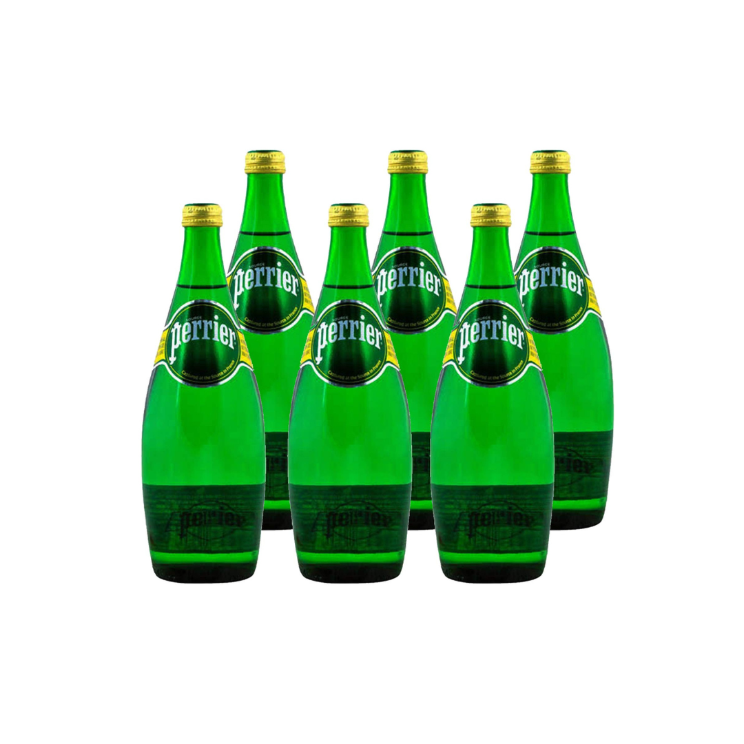 Perrier Sparkling Mineral Water 750 Ml, (pack of 6)