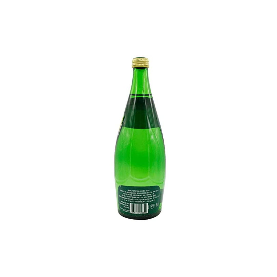 Perrier Sparkling Mineral Water 750 Ml, 