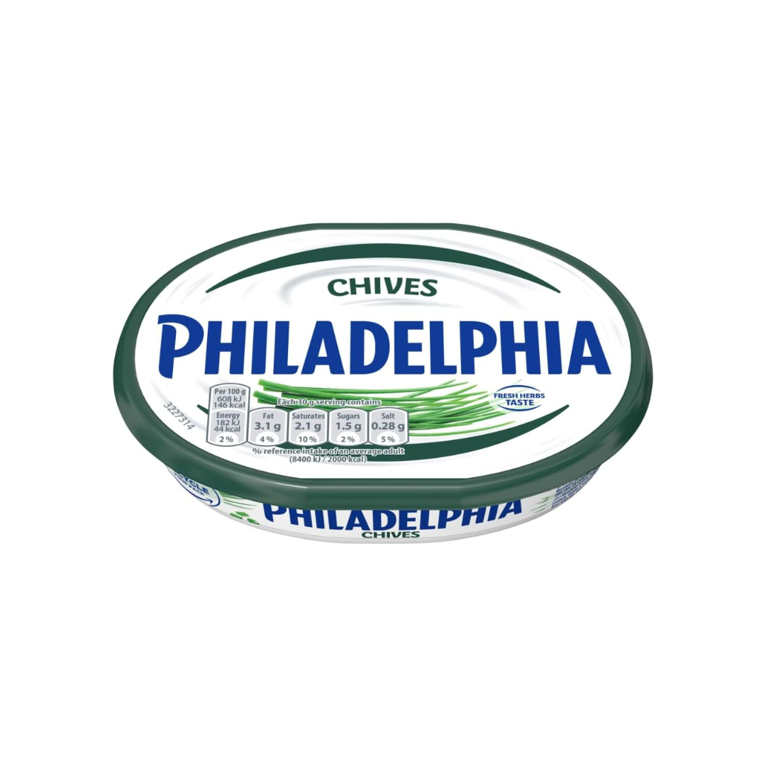 Philadelphia Chives Soft Cheese 165g 