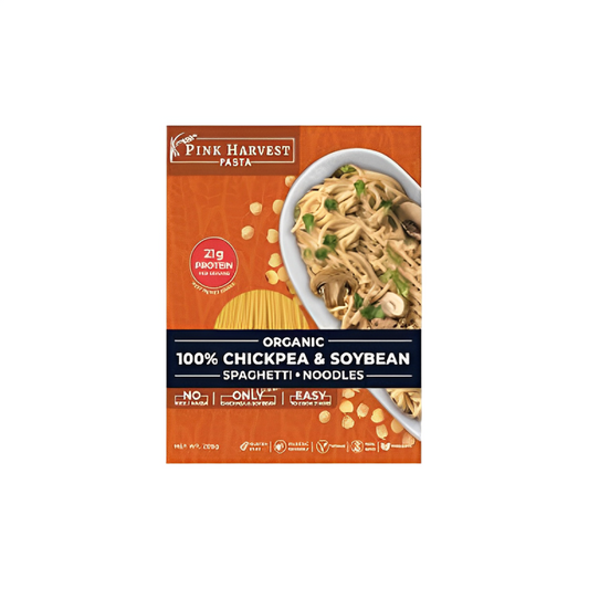 Pink Harvest Farms 100% Chickpea & Soyabean Spaghetti Noodles, 200 g