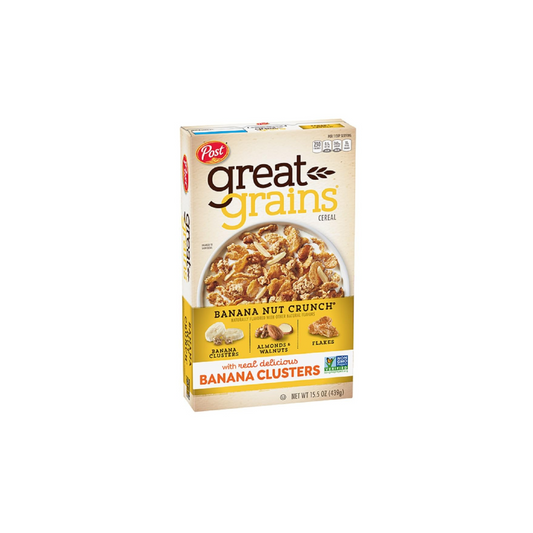 Post Great Grains Banana Nut Crunch 439g