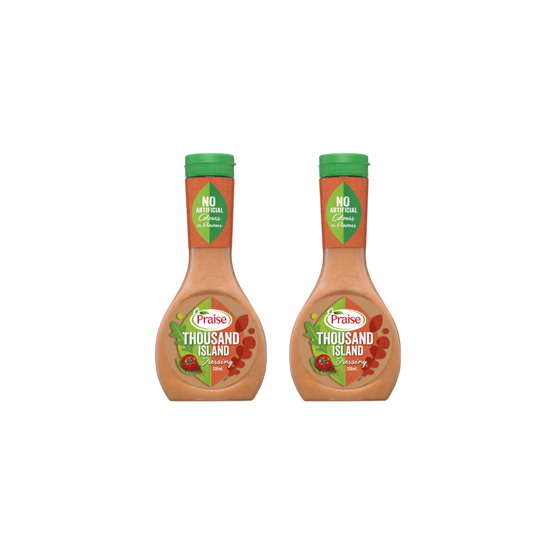 Praise Thousand Island Dressing 330ml (Pack of 2)