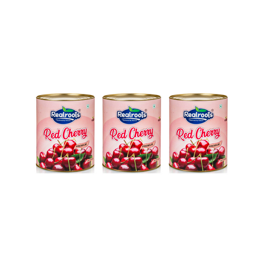 Real Roots Red Cherry Can 800g (Pack of 3)