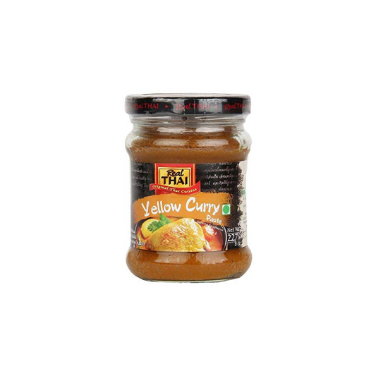 Real Thai Yellow Curry Paste Bottle 227g