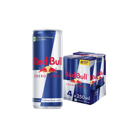 Red Bull Energy Drink, 250 ml (4 Pack)