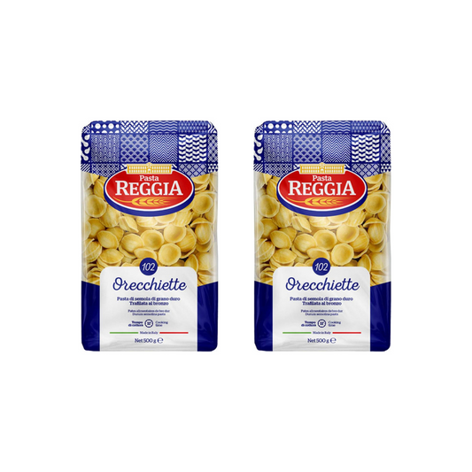 Reggia Orecchiette Baresi 102, 500g (Pack of 2)