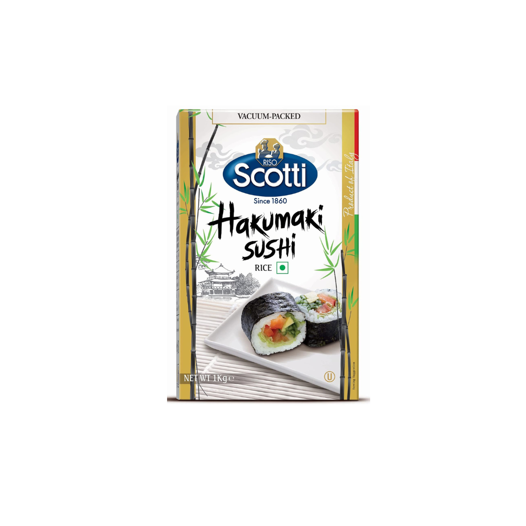 Riso Scotti Hakumaki Short Grain Sushi Rice, 1kg