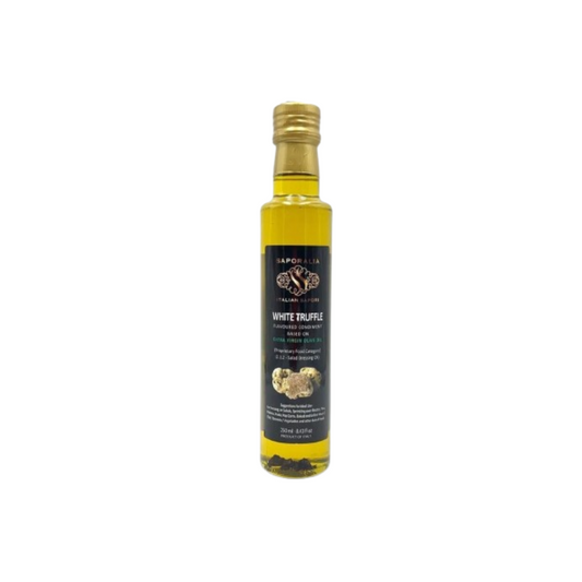 SAPORALIA WHITE TRUFFLE EXTRA VIRGIN OLIVE OIL WITH TRUFFLE PCS 250ml